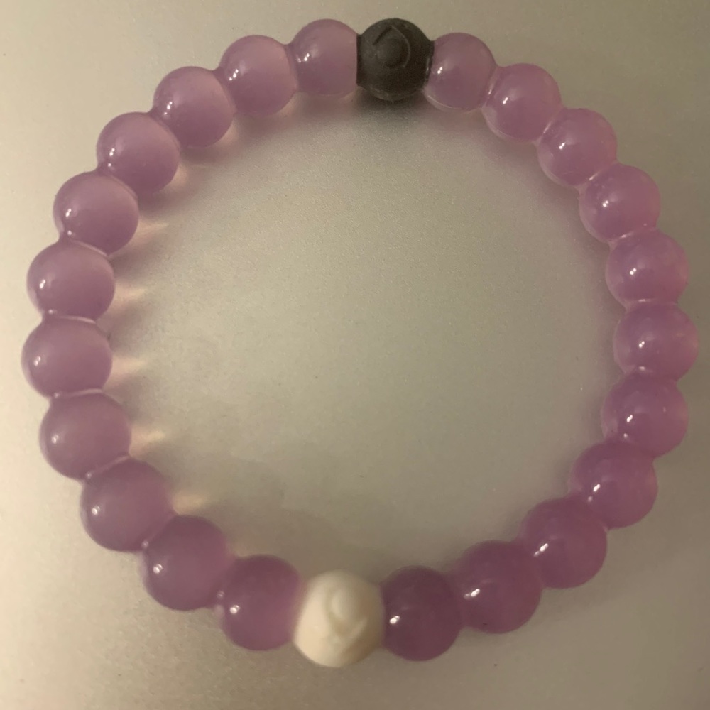 Women’s Lokai Purple Silicone water Bracelet Small